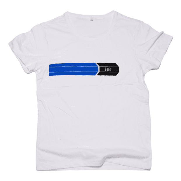 HB 鉛筆 イラスト Tシャツ