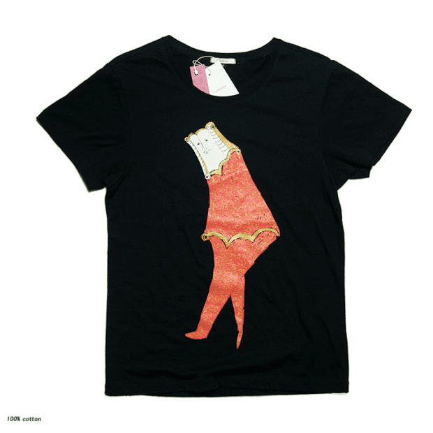 BOOK KINGイラストプリントＴシャツ　ユニセックスS~XXXLレディースサイズあり