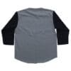 サッカーボールの展開図　７分袖Tシャツ 後ろ